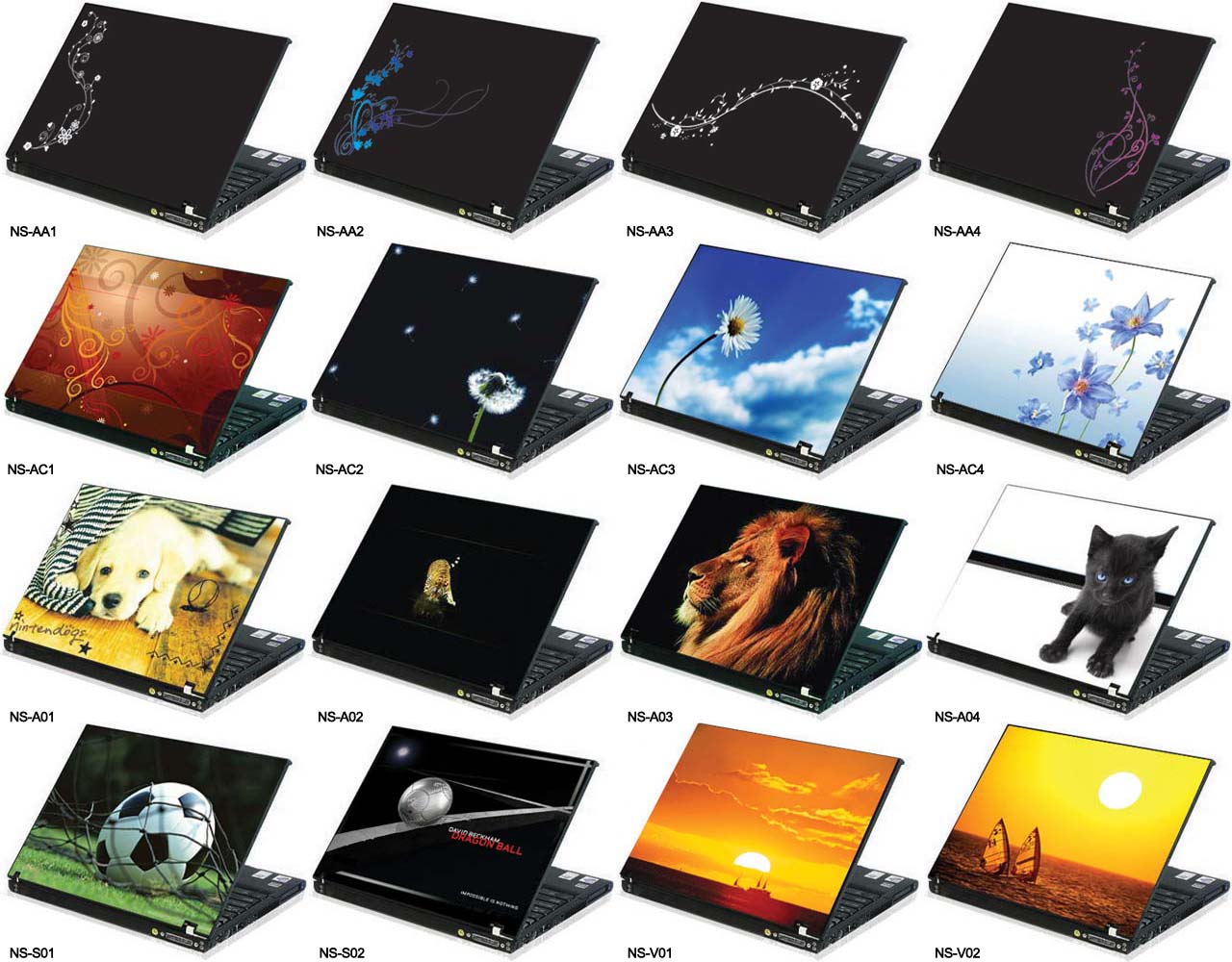 Notebook Skin, folie design pentru notebook.