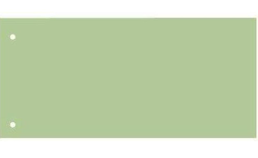 Kangaro Intercalator carton biblioraft 105x240mm verde, set 100