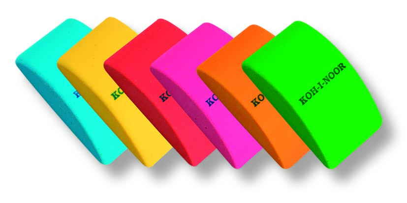 Koh-I-Noor Radiera plastic tip mouse pentru creion 48x27mm