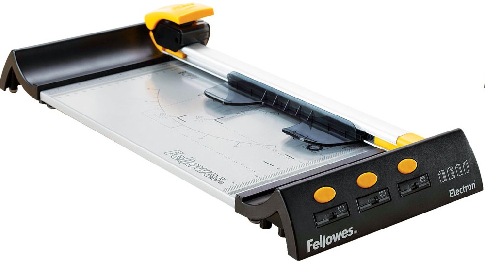Fellowes Trimmer A4 Electron LED 10 coli 320mm