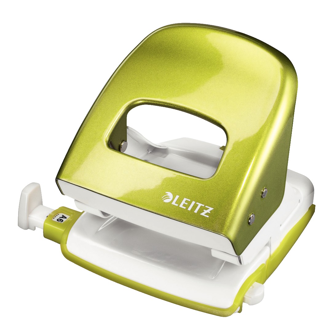 Leitz WOW 5008 perforator metalic 30 coli verde