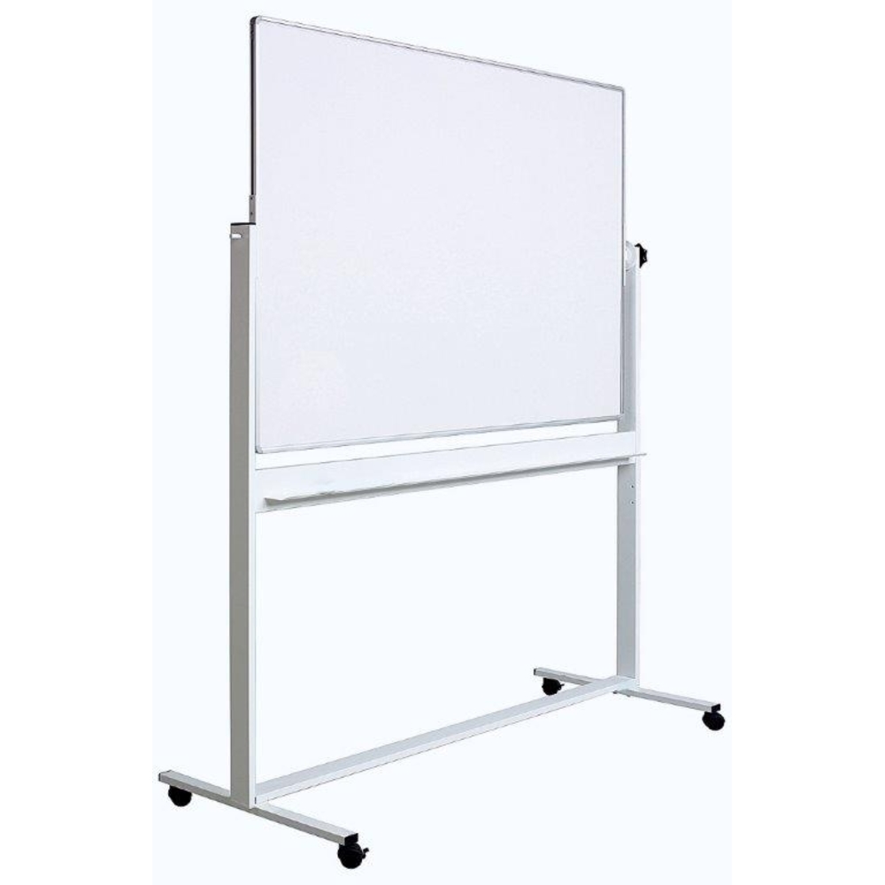 Optima Whiteboard magnetic rotativ 90x120cm stand mobil