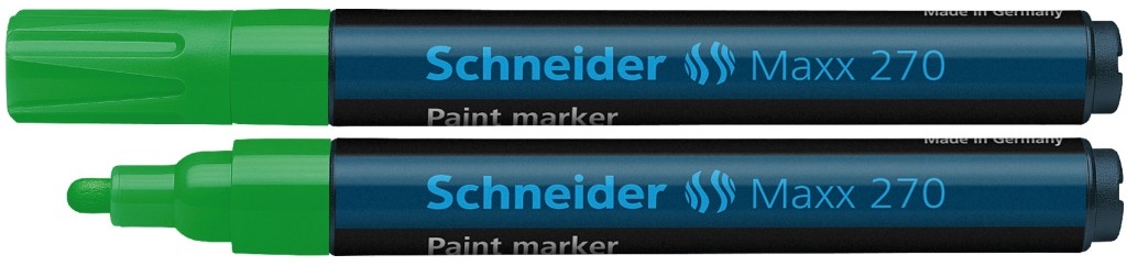 Schneider Maxx 270 marker vopsea verde permanent 1-3mm