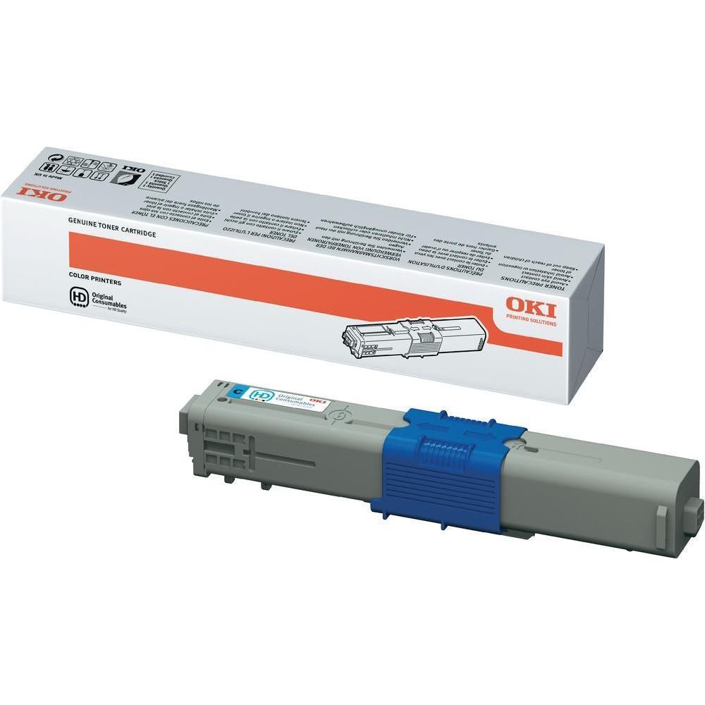 Oki 44469724 - Toner original cyan pentru C510, C511, C530, MC562