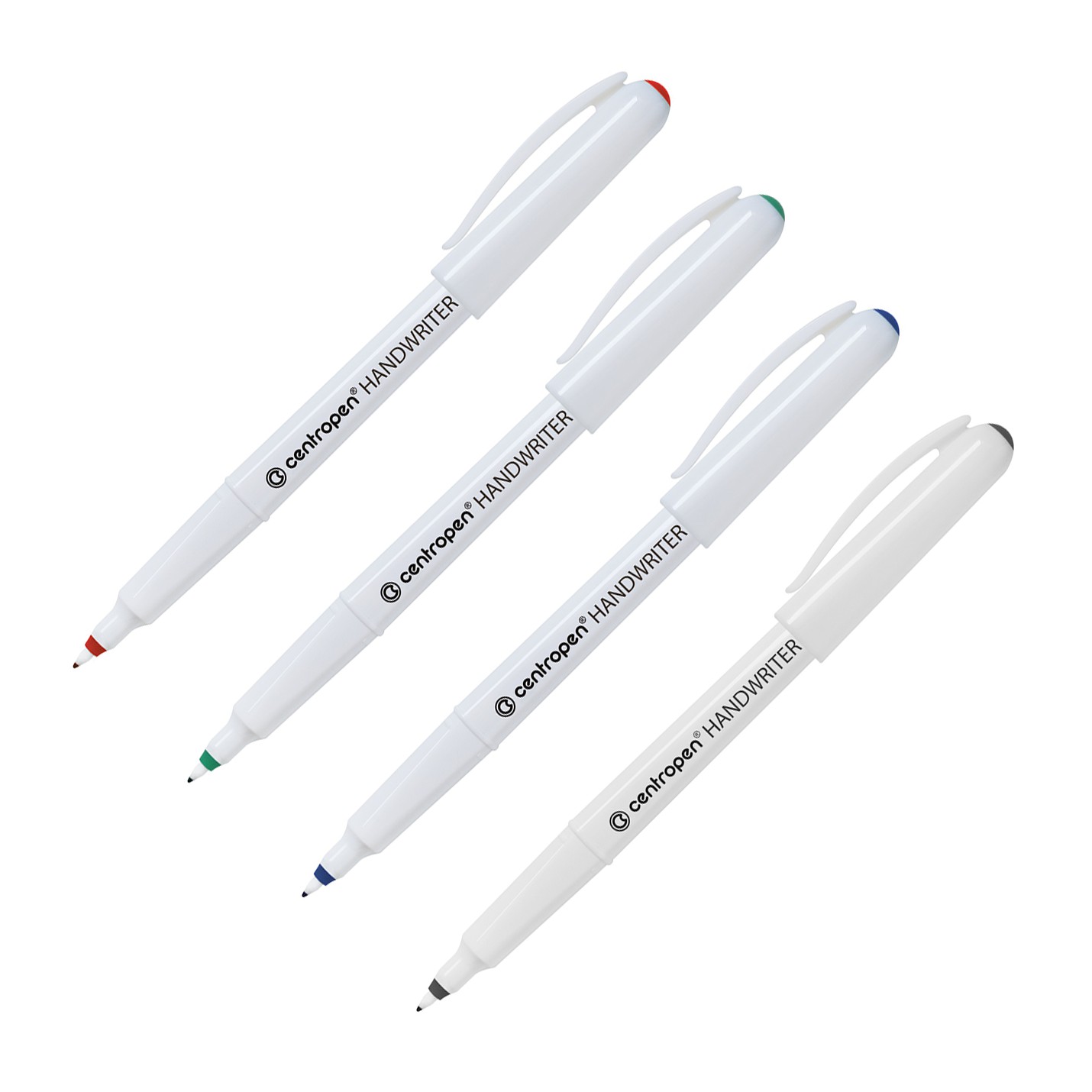 Centropen Liner 2551 rosu 0.5mm varf fetru metal