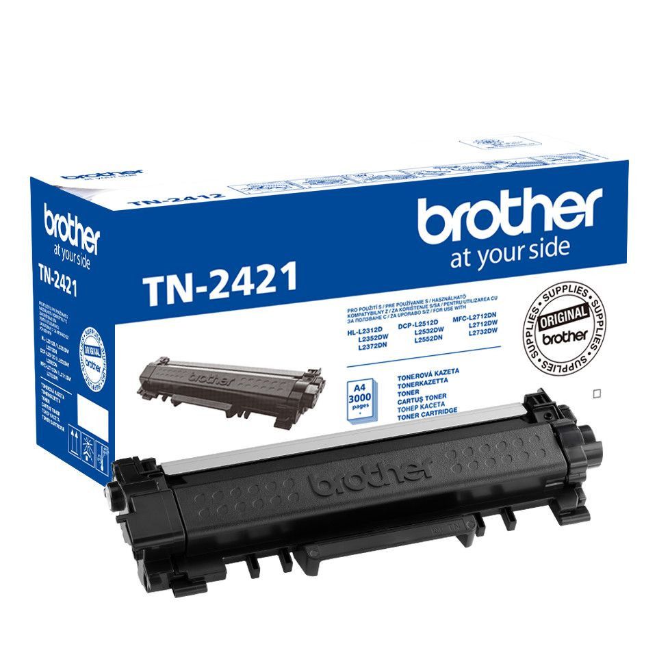 Brother Toner negru TN-2421, 3000 pagini, pentru HL-L2312D