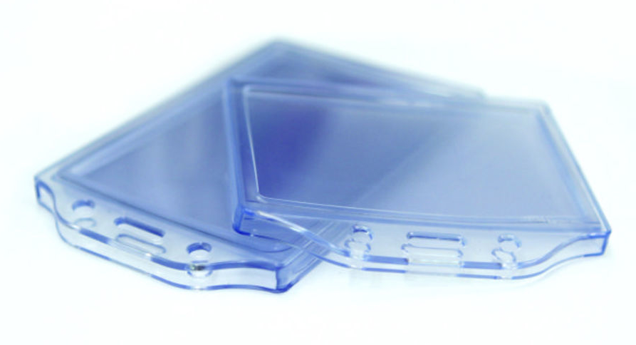 Office Buzunar vertical dublu ID card PVC 54x85mm