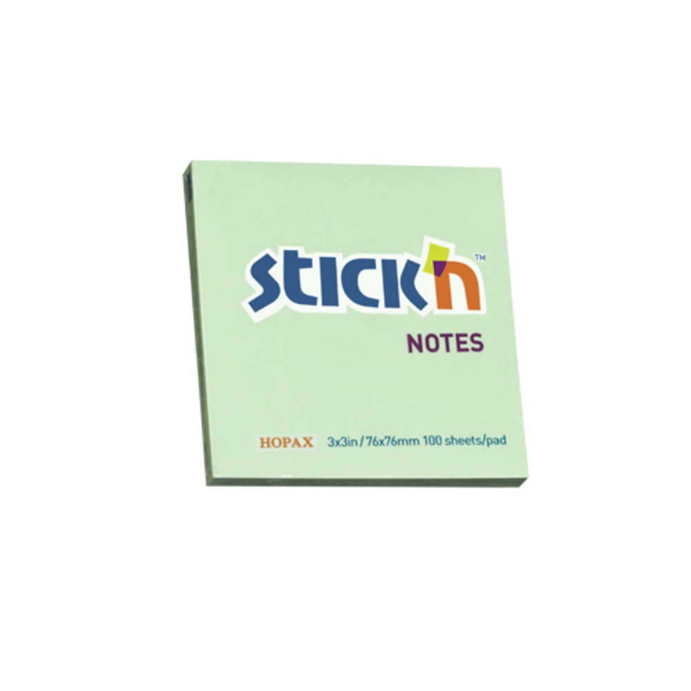 Hopax Notes adeziv 76x76mm 100 file verde pastel