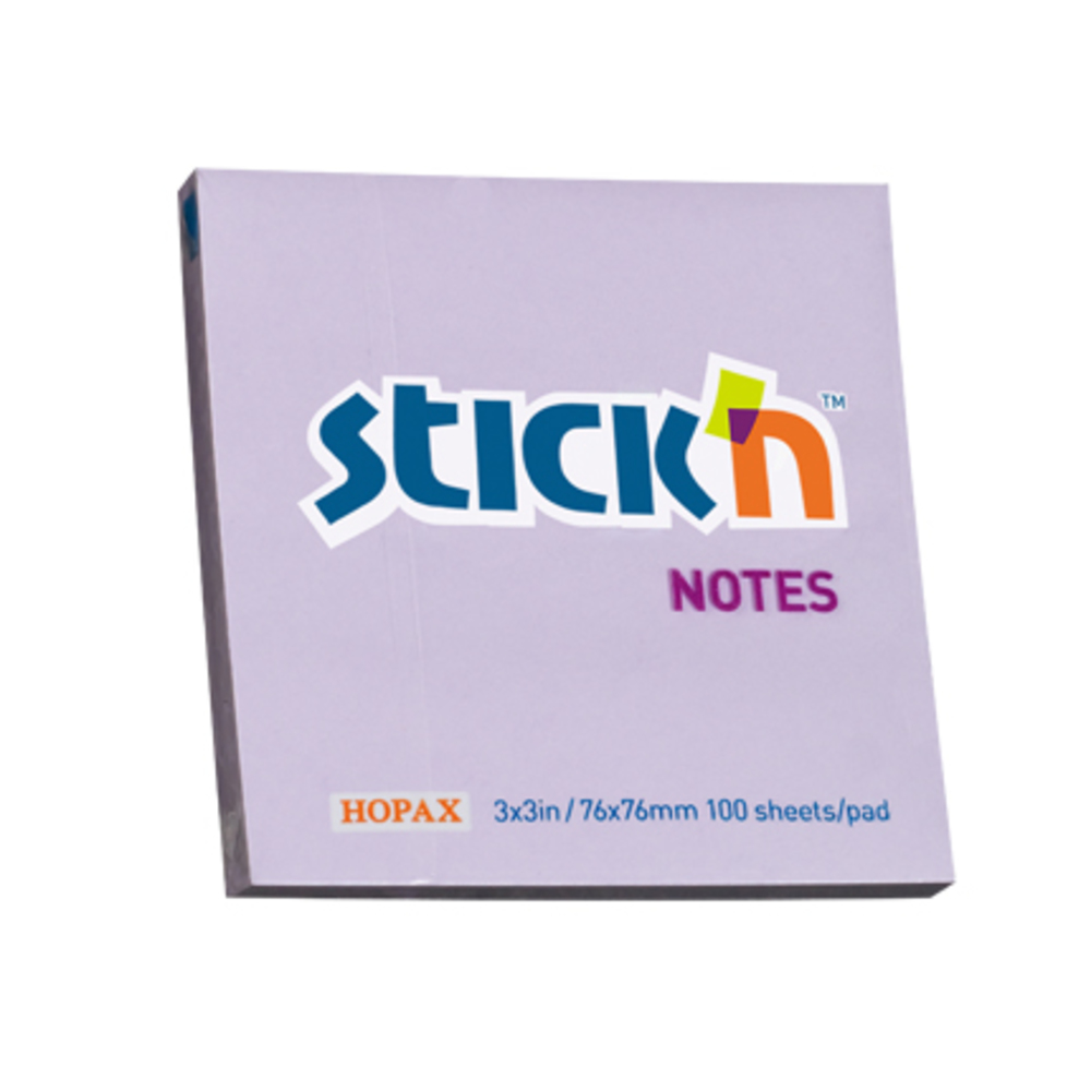 Hopax Notes adeziv 76x76mm 100 file mov pastel