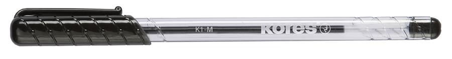 Kores Pix unica folosinta K1 negru scriere fluida 0.7mm
