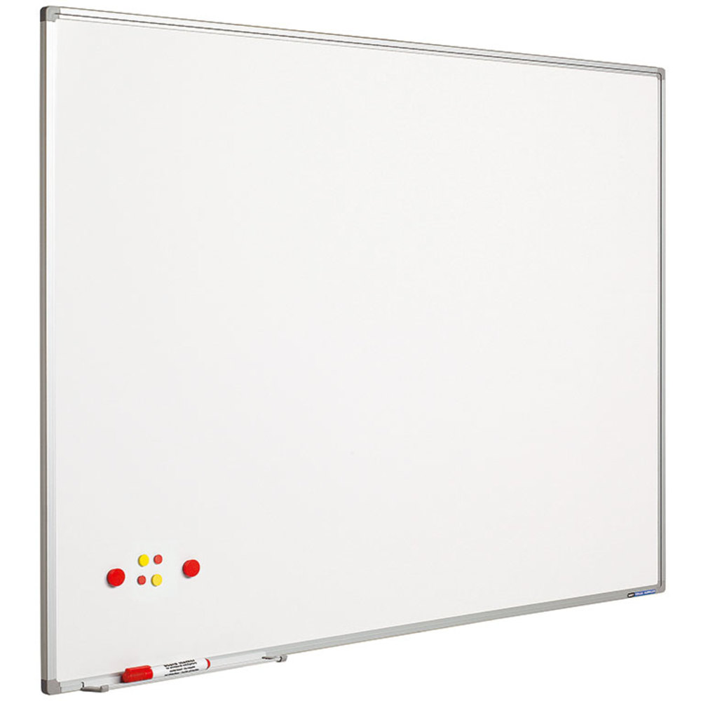 Smit Visual Supplies Whiteboard magnetic 120x180cm suprafata tratata rama aluminiu