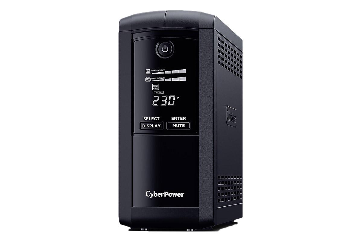 CyberPower UPS Line Int. cu management, LCD, tower, 1000VA/ 550W, AVR, 4 x socket Schuko