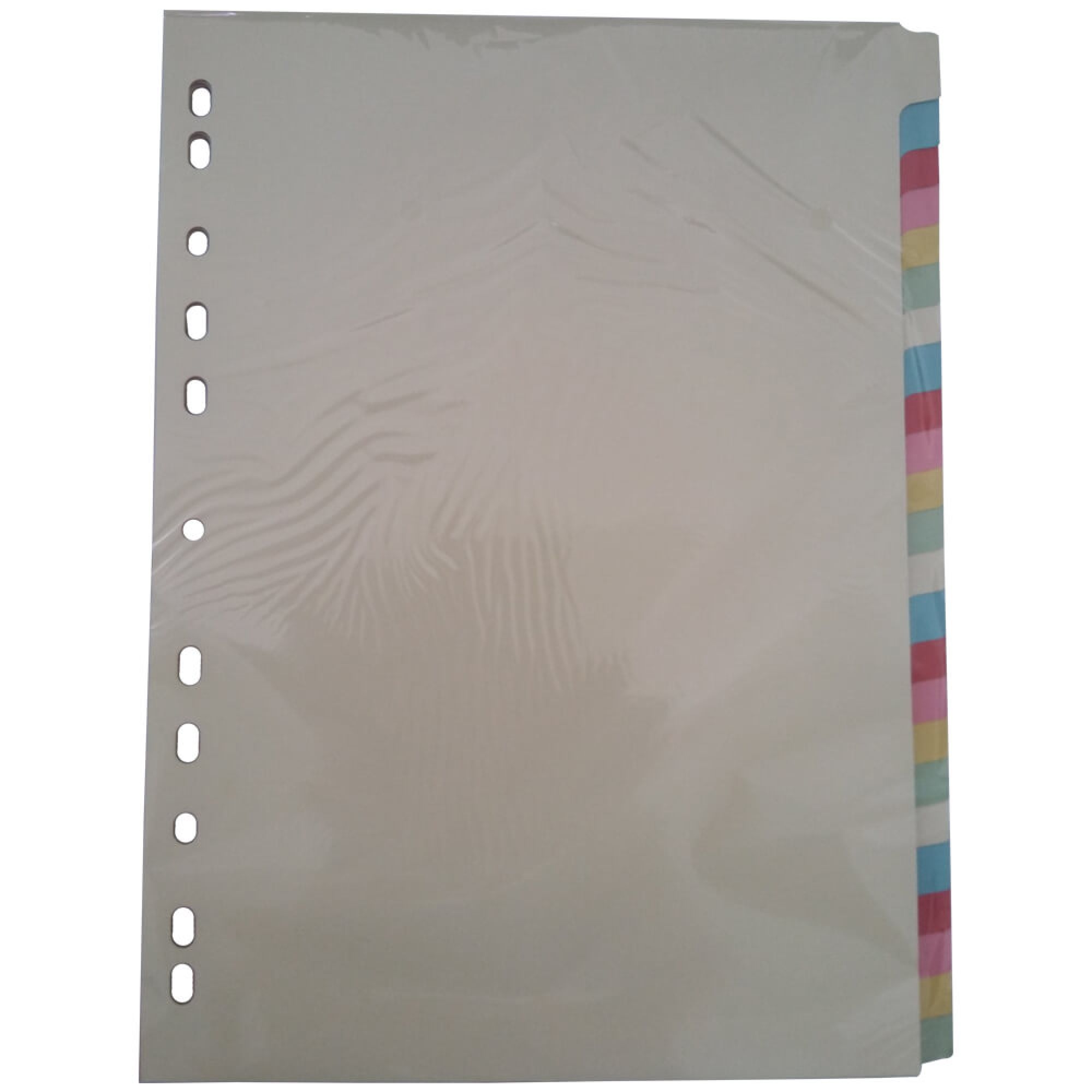 Optima Separatoare carton A4 set 24 culori 180g/mp