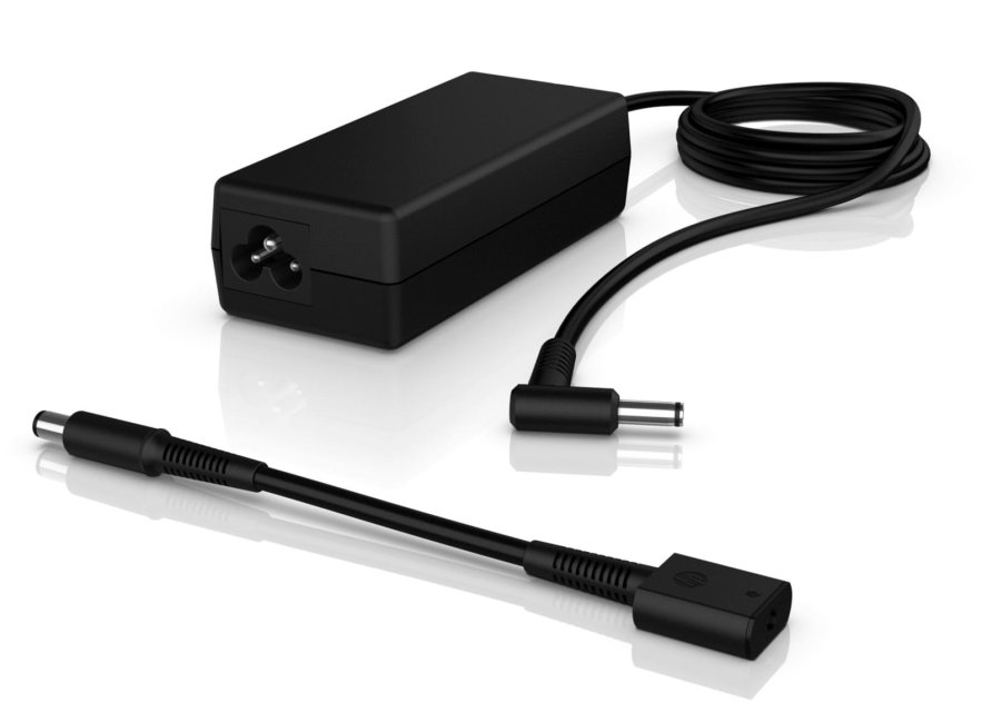 HP Smart AC Adapter 65W, 4.5mm connector, Adapter 4.5mm to 7.4mm included