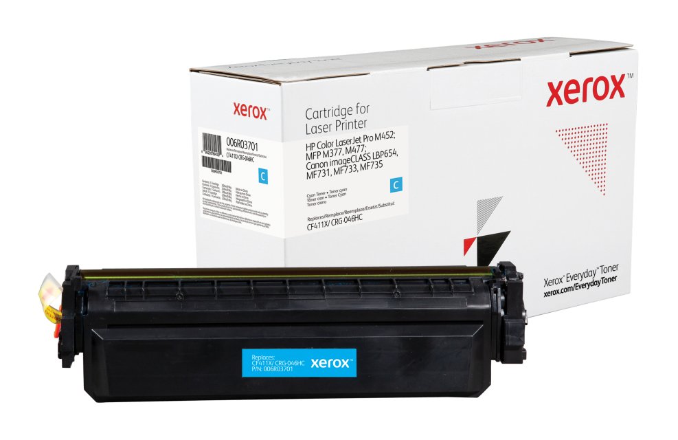 Xerox 006R03701 Cartus toner cyan echivalent cu HP CF411X