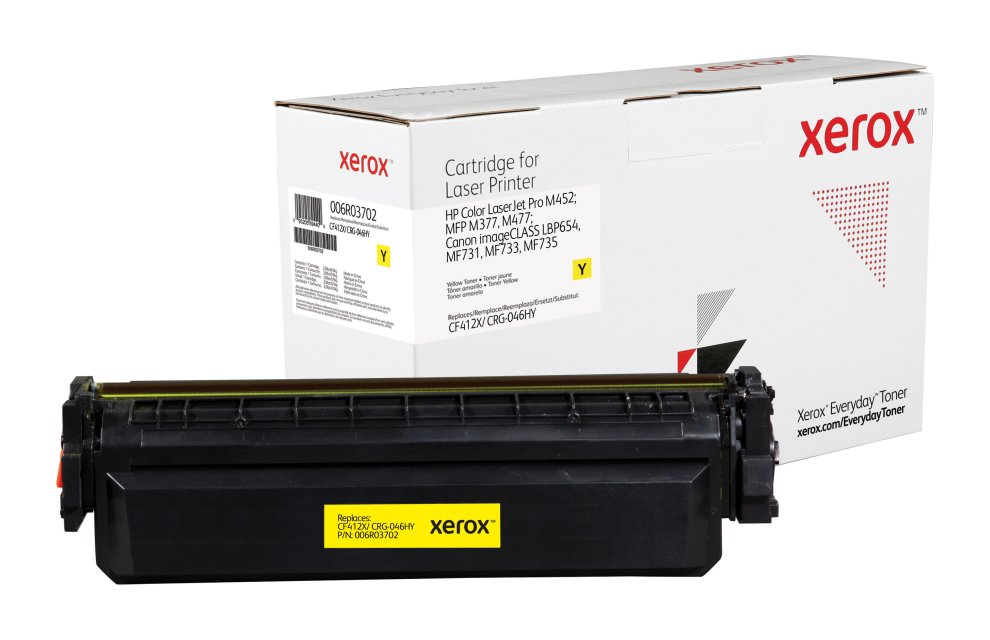Xerox 006R03702 Cartus toner yellow echivalent cu CF412X / Canon CRG-046HY pentru CLJ