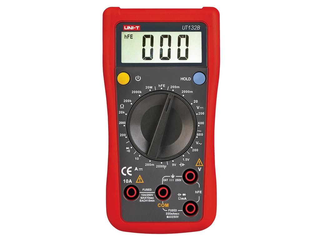 Uni-T UT132B Multimetru digital, Afisaj LCD