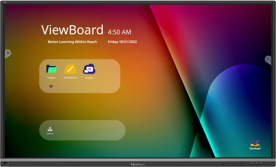 ViewSonic ViewBoard IFP6550-5F display interactiv 65 inch 4K Android 13