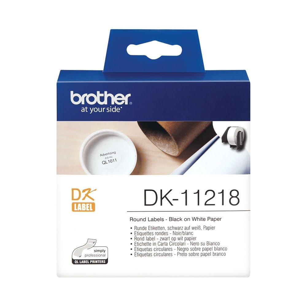 Brother Etichete rotunde DK-11218 Ø24mm 1000/buc