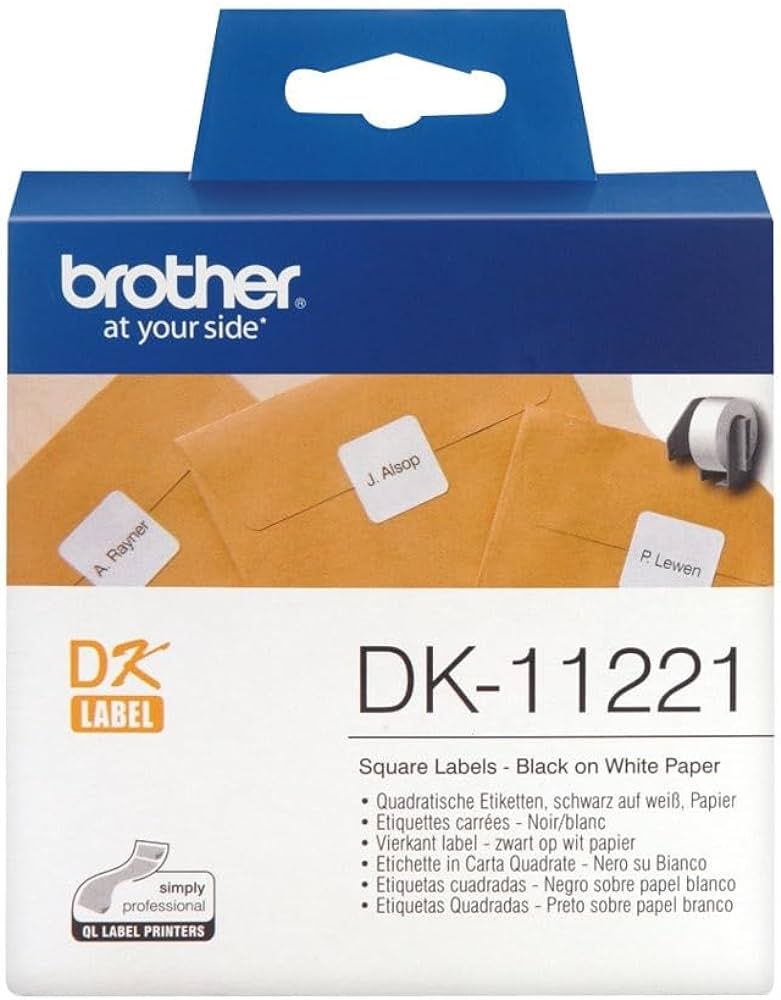 Brother Etichete patrate DK-11221 23x23mm 1000/buc