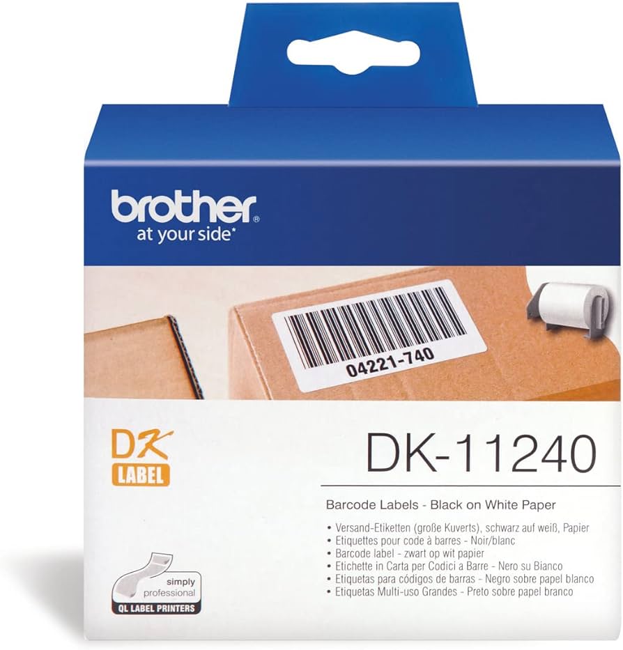 Brother Etichete cod bare DK-11240 102x51mm 600/buc