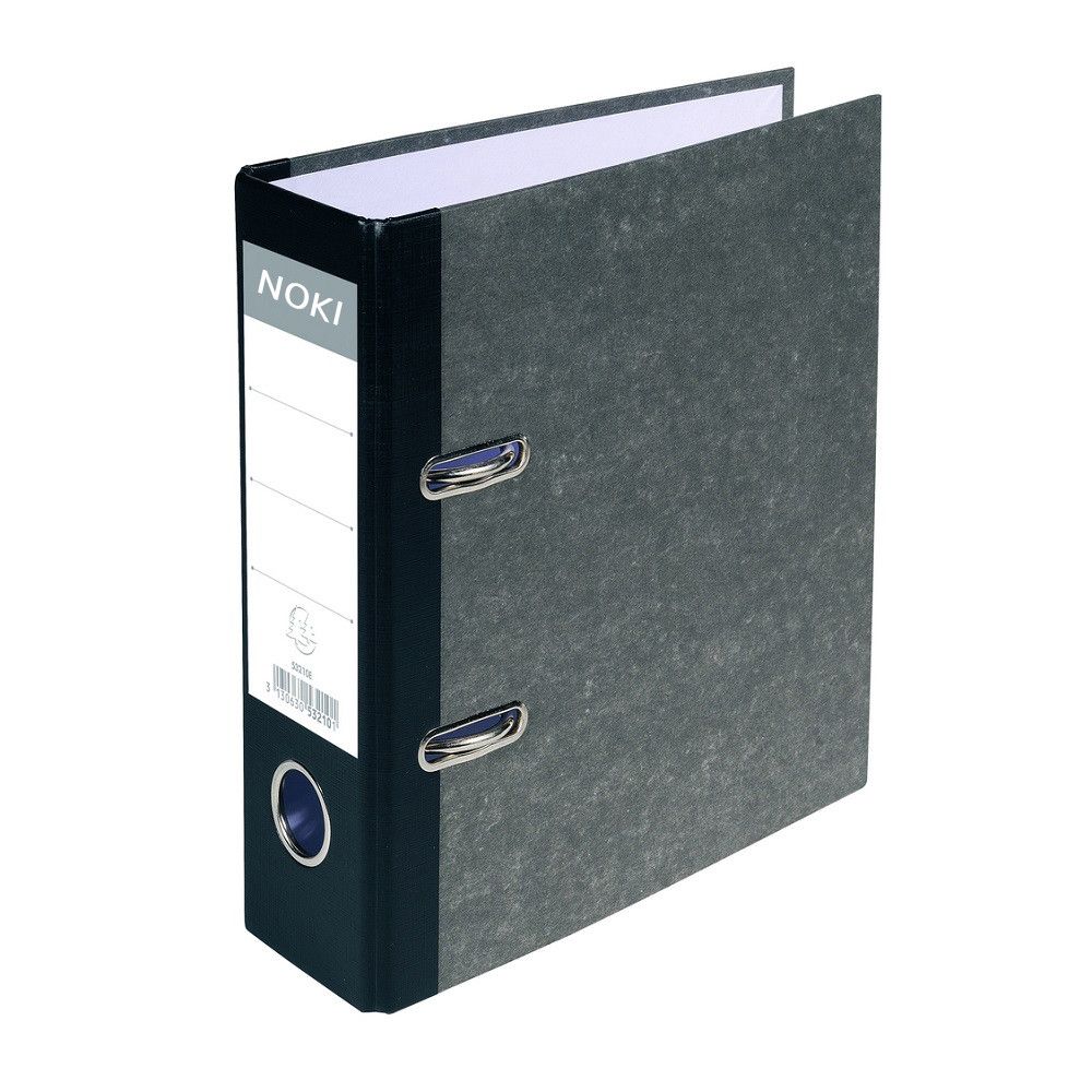 Noki Biblioraft carton marmorat 7.5cm, eticheta si inel