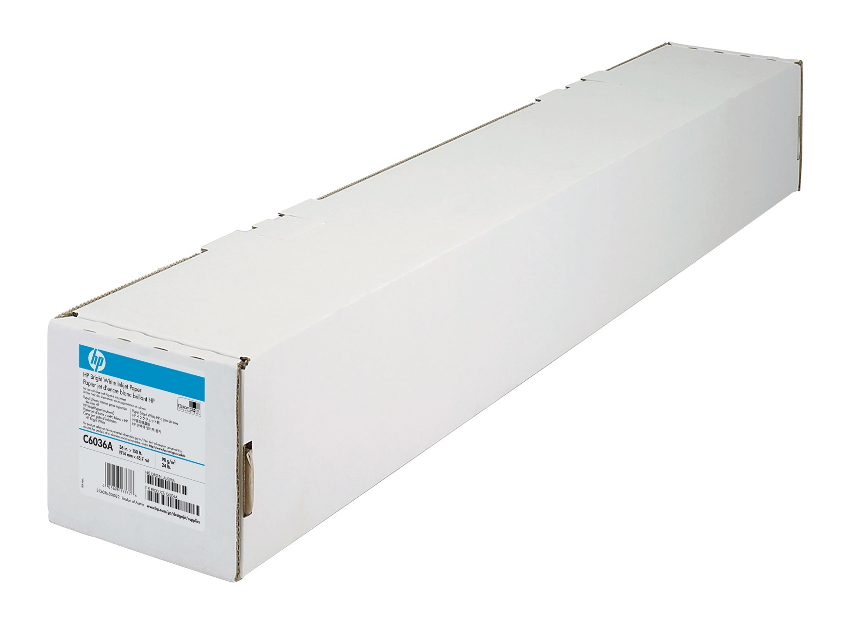 HP Hartie plotter A0+ 914mm x 45m 90g/mp Bright White