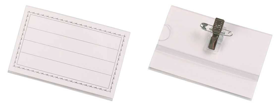 Office Ecuson orizontal ac si clips 56x90mm