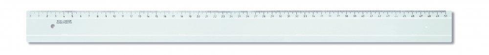 Centrum Rigla plastic 50cm gradatii metrice planse