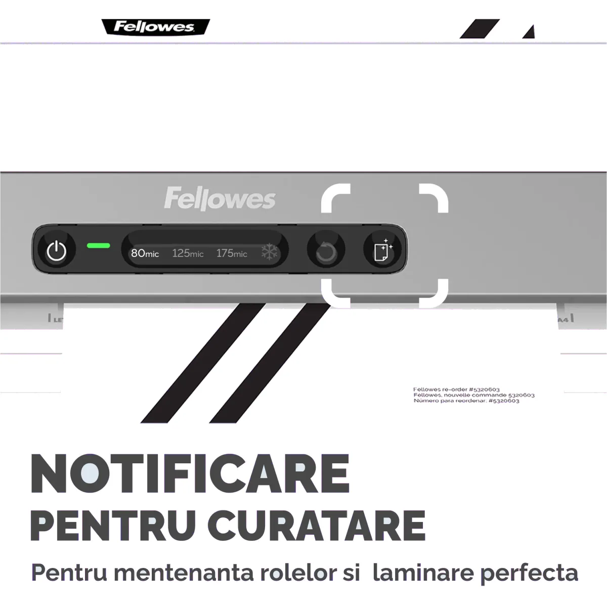 Fellowes Laminator A3 Amaris 175mic 320mm 800mm/min 6role 