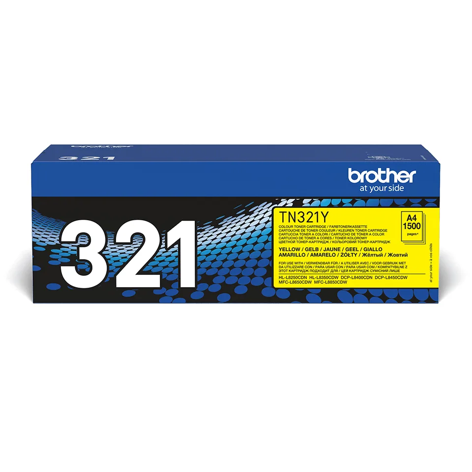 Brother Toner yellow TN-321Y, 1500 pagini, pentru HL-L8250CDN 
