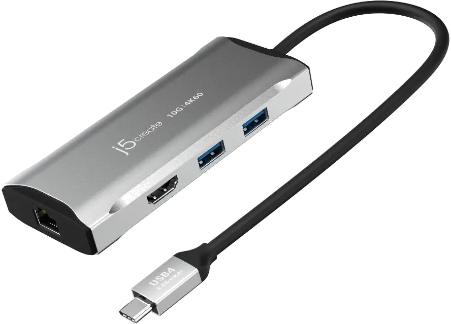 j5create 4K60 Elite USB-C Travel Dock 10Gbps
