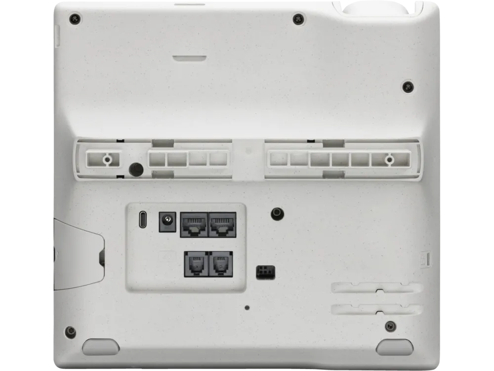 HP Poly Edge E550 IP Phone and PoE-enabled 