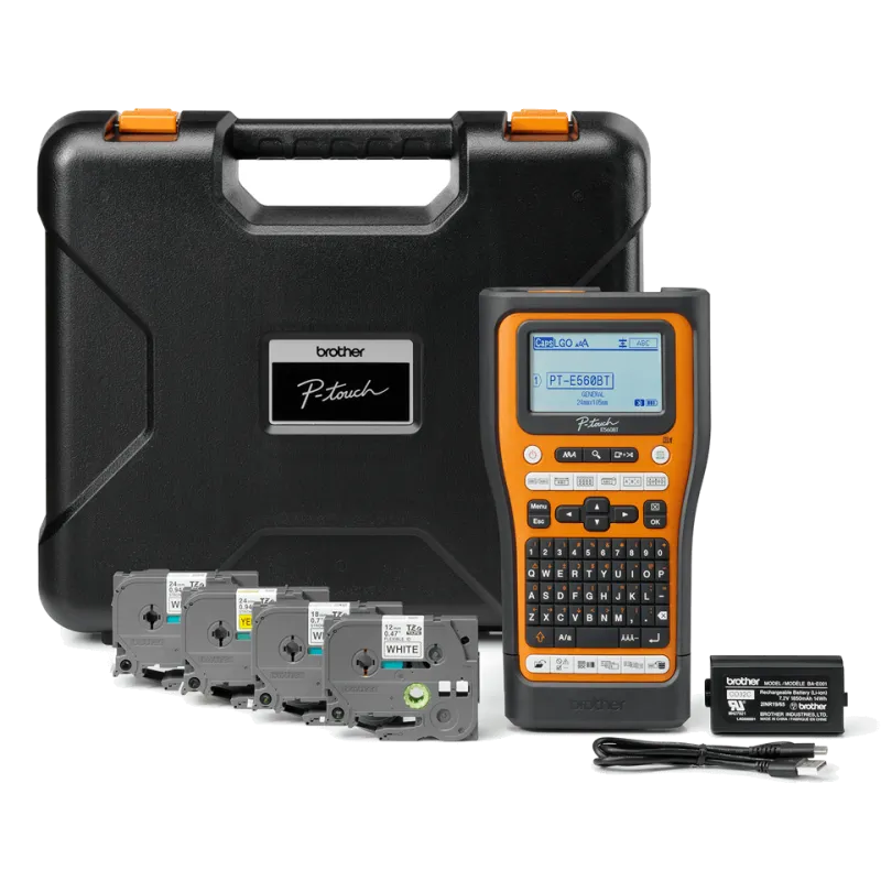 Brother Aparat etichetat PT-E560BTSP handheld 24mm BT USB 