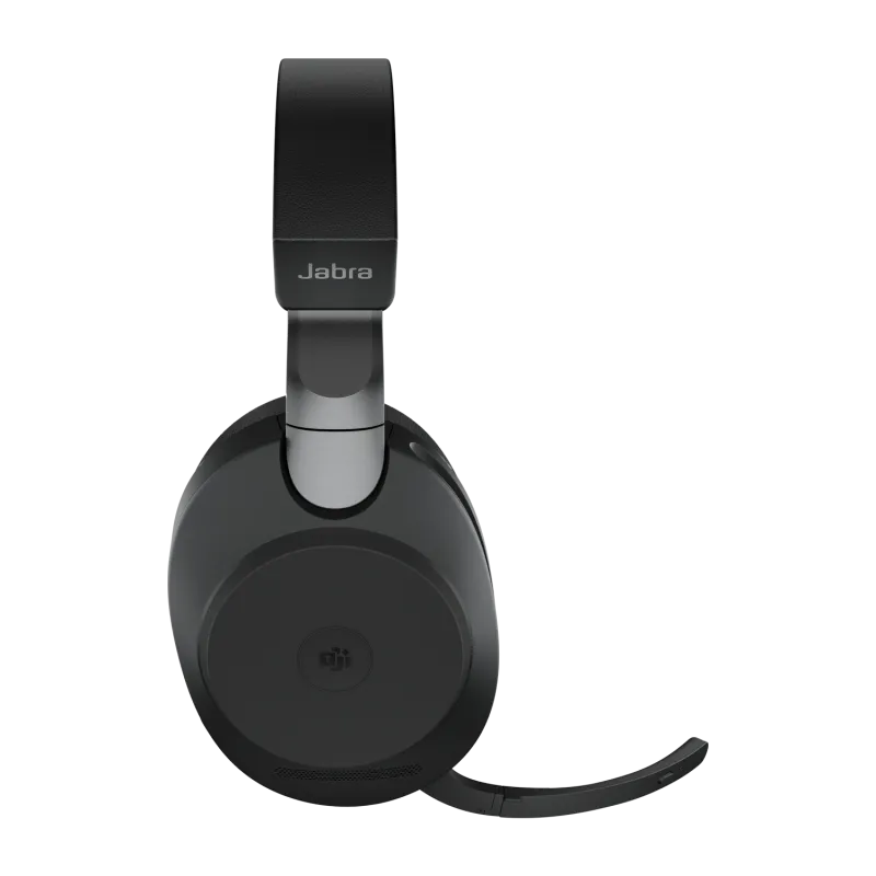 Jabra Casca EVOLVE2 85 MS 28599-999-889, binaural, Over-the-Ear, Dual Bluetooth, USB-C, stand incarcare 