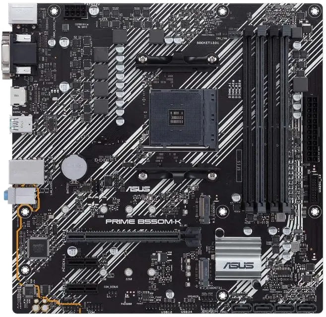 Asus Placa baza B550M K AM4 DDR4 mATX lifestyle