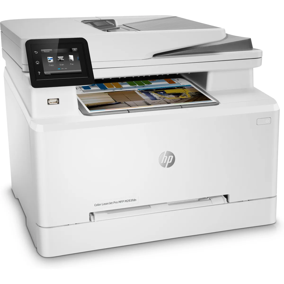 HP Color LaserJet Pro M282nw multifunctional color Wi-Fi angle