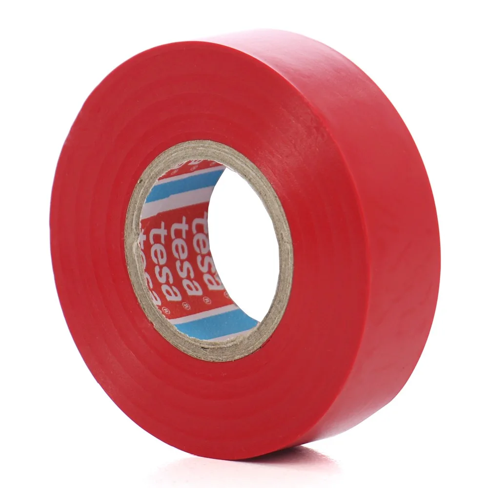 Tesa Banda electroizolatoare rosie 20mx19mm PVC ignifug