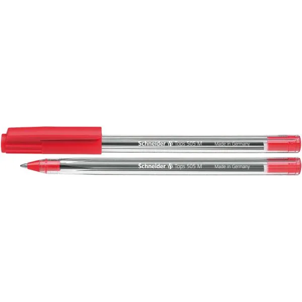Schneider Pix unica folosinta Tops 505M rosu varf mediu 0.4mm