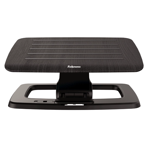 Fellowes Hana Foot Support - suport ergonomic pentru picioare design premium, negru