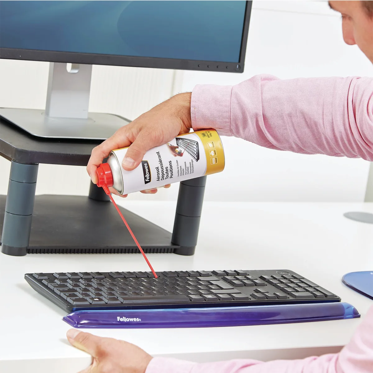 Fellowes Spray cu aer comprimat 200 ml inversabil HFC free lifestyle