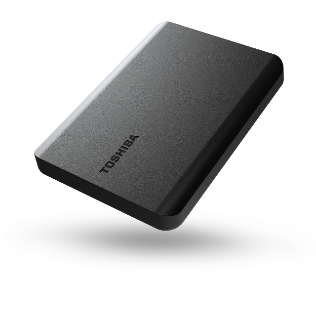 HDD Extern TOSHIBA 2TB CANVIO Basics, 2.5'', USB 3.2 Gen1 (5Gbit/s), Black 