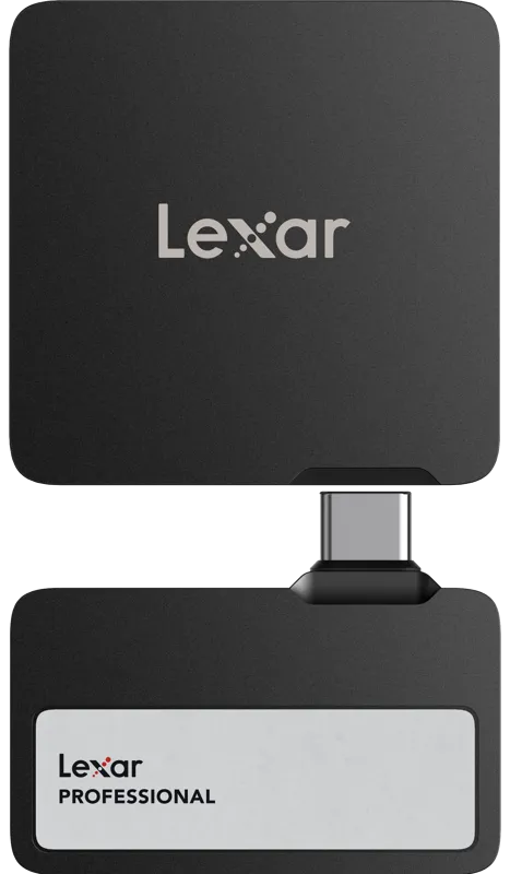 Lexar Professional Go SL400S SSD USB3.2 Gen2 up to R1050/W1000 with Hub 1TB 