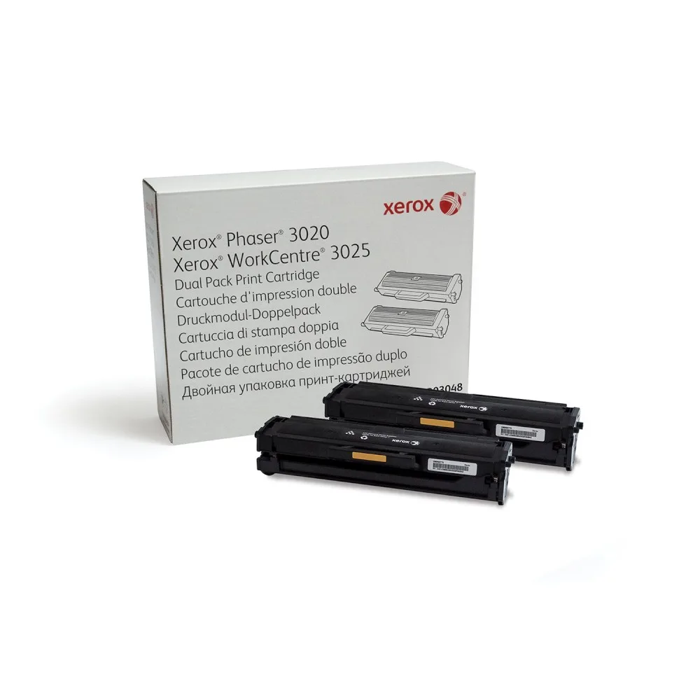 Xerox 106R03048 Set 2 cartuse toner negru ORIGINAL Standard Capacity, 2x1500 pag
