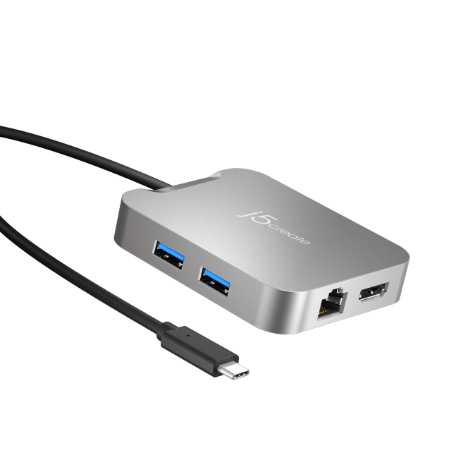 j5create 4K60 Elite USB-C PD Multi-Port Adapter 