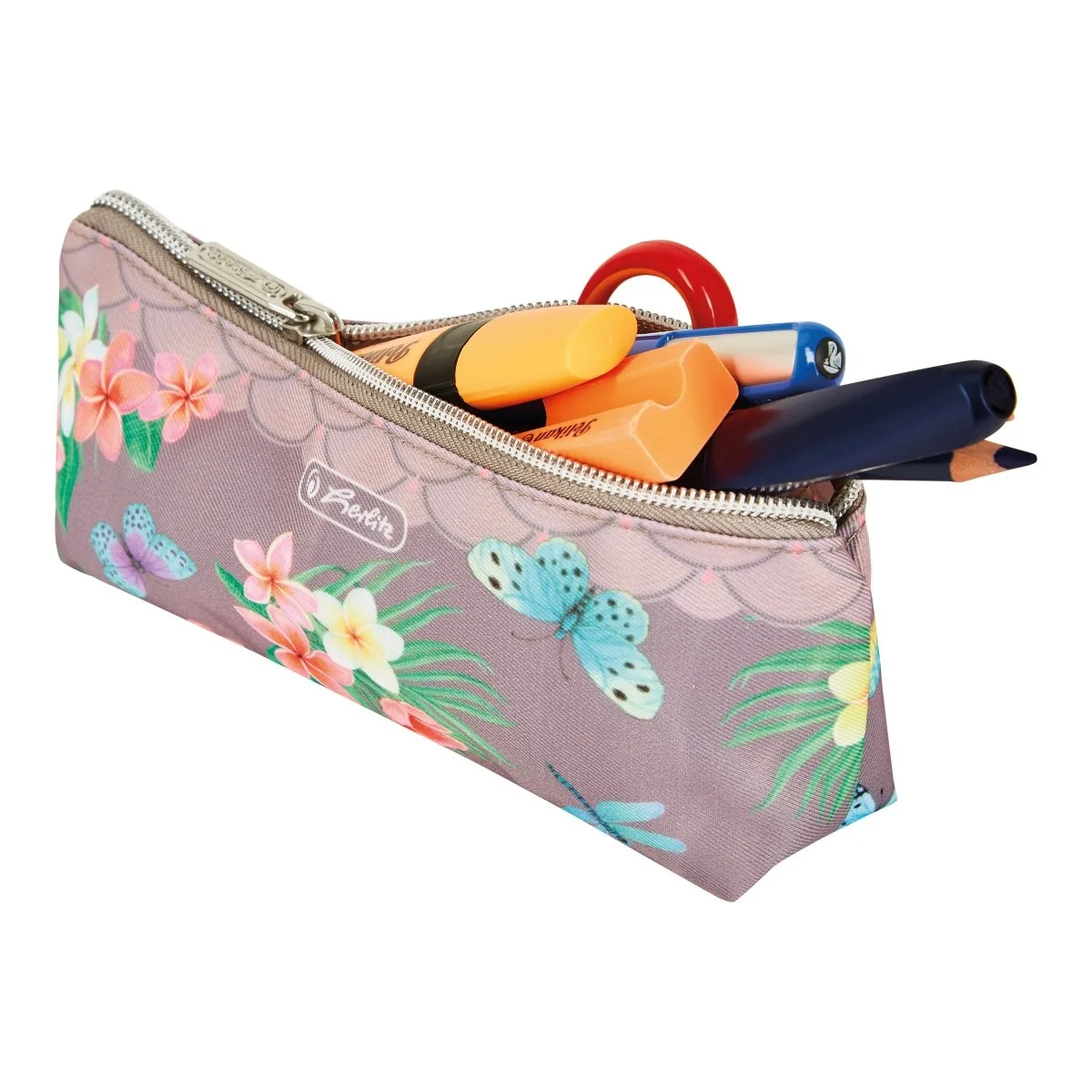 Herlitz Penar etui Ladylike Butterflies, 1 compartiment 