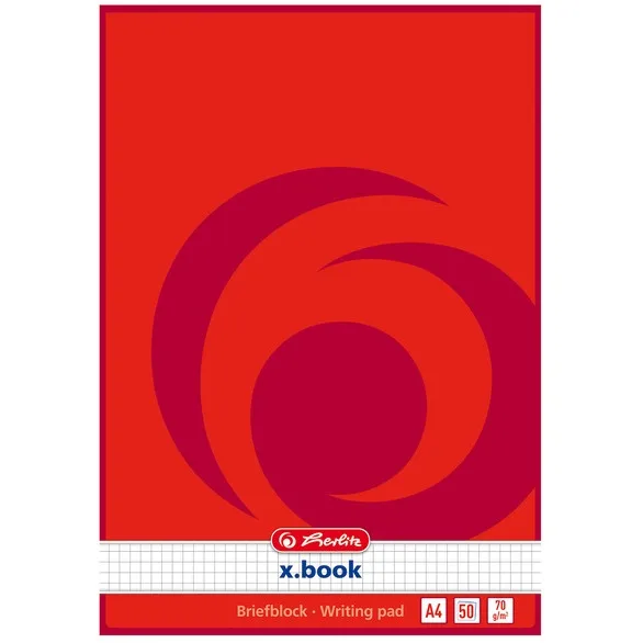 Herlitz Bloc notes A4 matematica 50 file X.Book