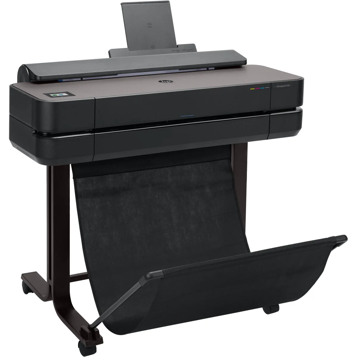 HP DesignJet T650 plotter A1 24 inch cu stand (5HB08A) angle