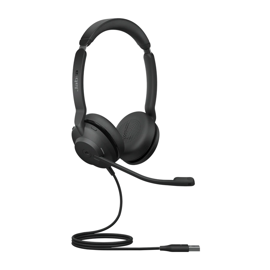 Jabra Casca EVOLVE2 30 UC cu fir, Binaural, On-Ear, conectare USB-C