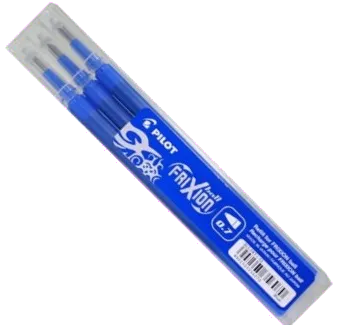Pilot Rezerva roller 0.7 Frixion albastru set 3 buc